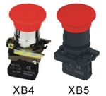 Manual Return Button Switch